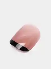 Черный накладные ногти с дизайном