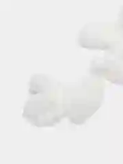 Белый пряжа Alize Puffy