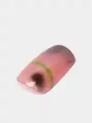 Бежевый накладные ногти с дизайном