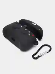 Черный чехол для Apple AirPods 1, 2, 3, Pro 2, TWS i9s, i10, i12, i13, i14, i15, i100