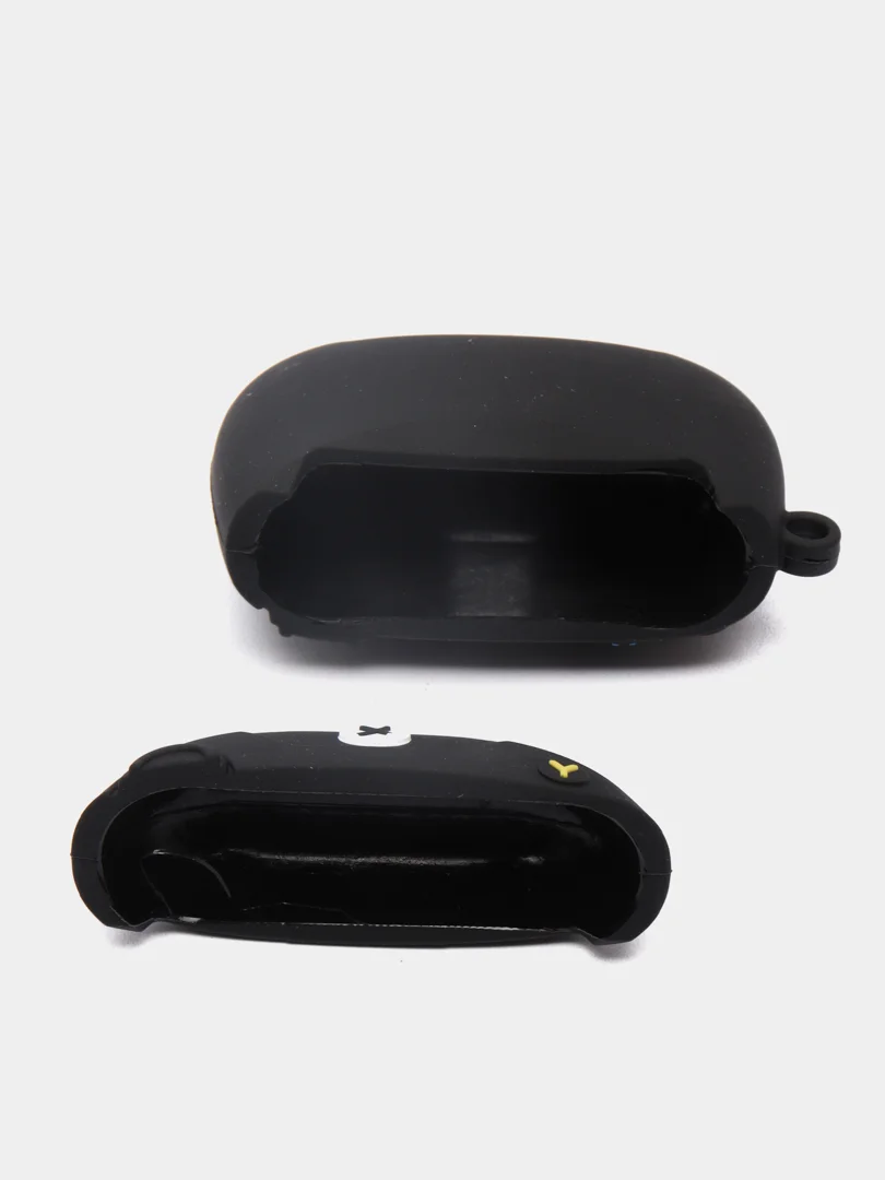 Черный чехол для Apple AirPods 1, 2, 3, Pro 2, TWS i9s, i10, i12, i13, i14, i15, i100