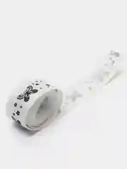 Черный лента репсовая, 25 мм, 2 м