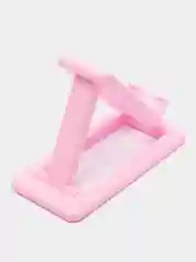Розовый настольный держатель телефона T2