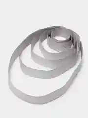 Серый лента репсовая, 25 мм, 2 м