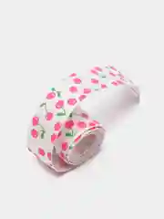 Белый лента репсовая, 25 мм, 2 м