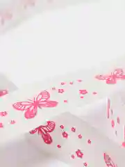 Розовый лента репсовая, 25 мм, 2 м