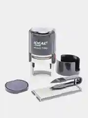 Тёмно-серый автоматическая самонаборная печать IDEAL 46042