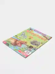 Многоразовые наклейки "Изучаем животных", книжка-панорамка