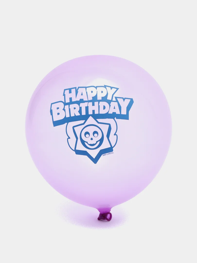 Воздушные шары Brawl Stars/ Бравл Стар, набор 5 штук