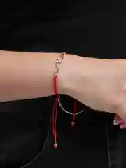 Хром браслет "Красная нить"