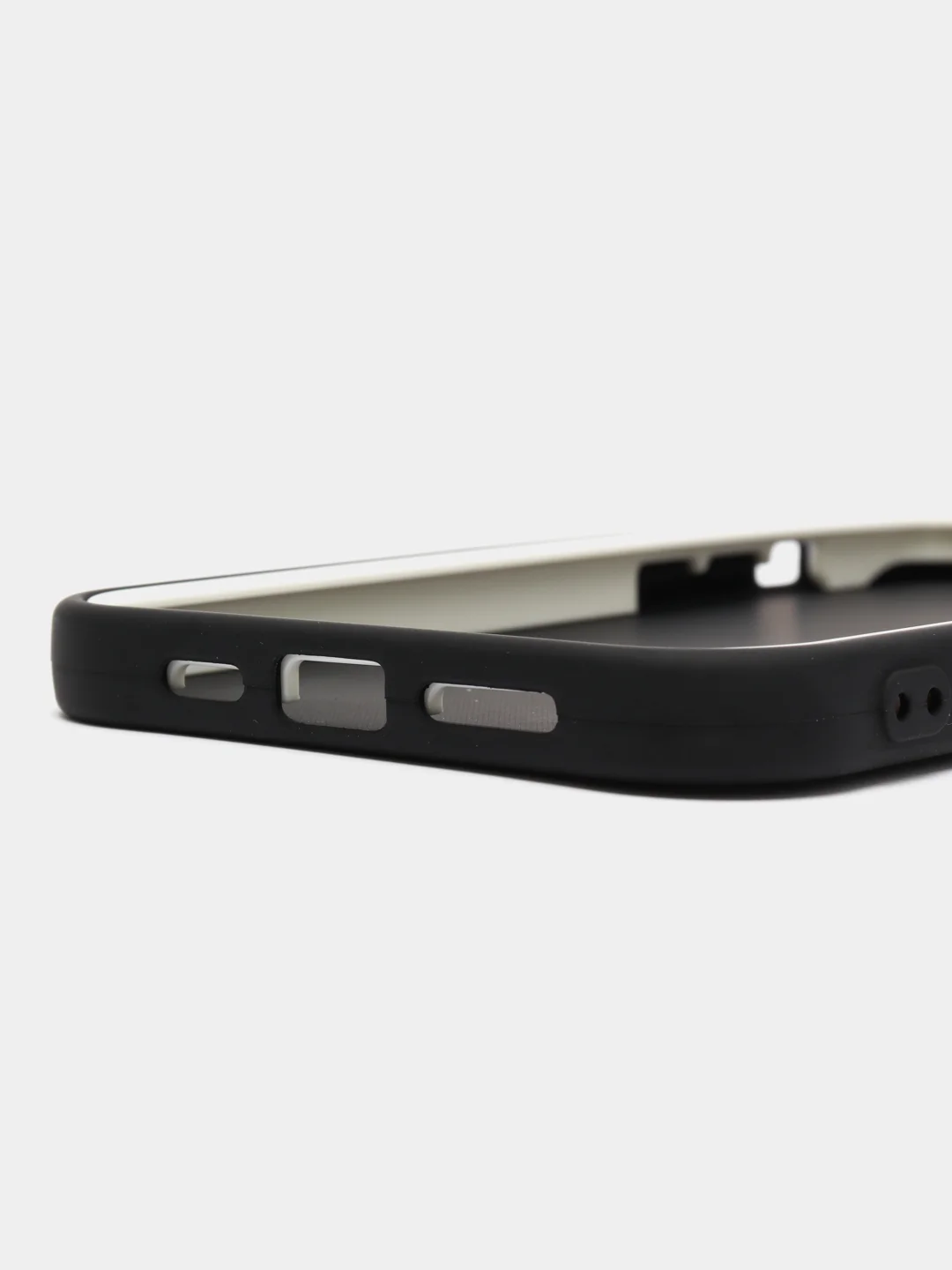 Черный чехол iPhone 11 / 12 13 Pro Max / силиконовый на айфон про макс