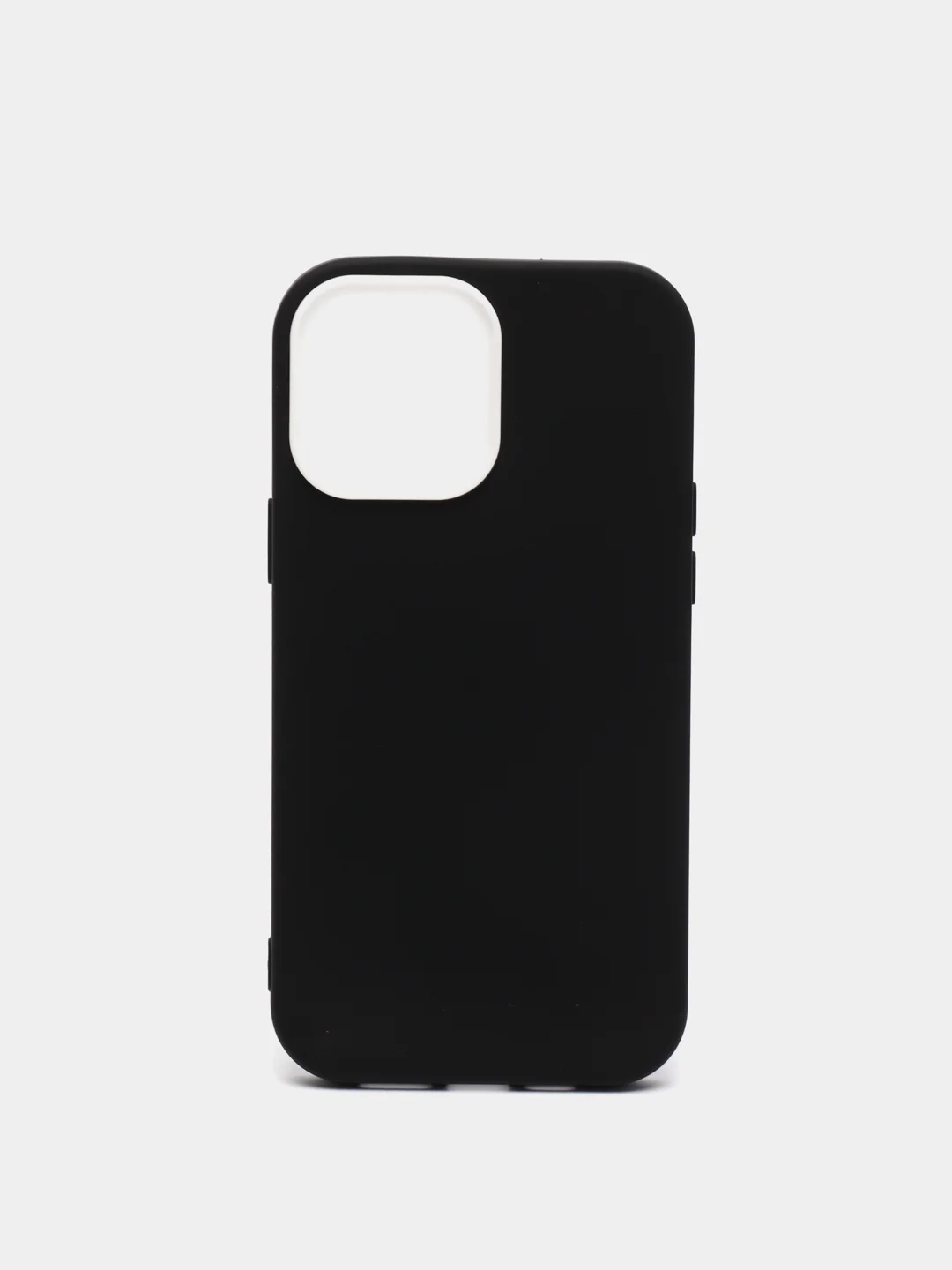 Черный чехол iPhone 11 / 12 13 Pro Max / силиконовый на айфон про макс