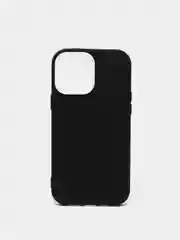 Черный чехол iPhone 11 / 12 13 Pro Max / силиконовый на айфон про макс