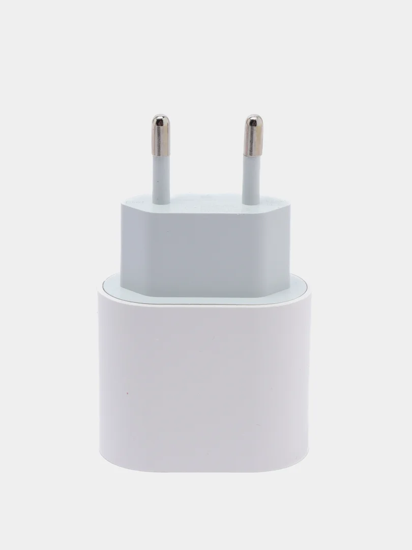 Зарядное устройство для iPhone, блок Type-C, PD, 20W, Lightning в комплекте