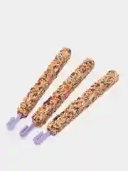 Лакомство Nutriall для птиц зерновые палочки с овощами, 2 упаковки