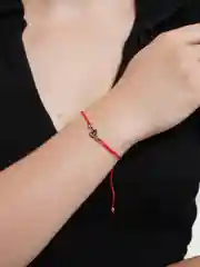 Слоновая кость браслет "Красная нить"