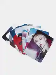 Красный карточки k-pop "Stray Kids", ламинированные, 8 штук