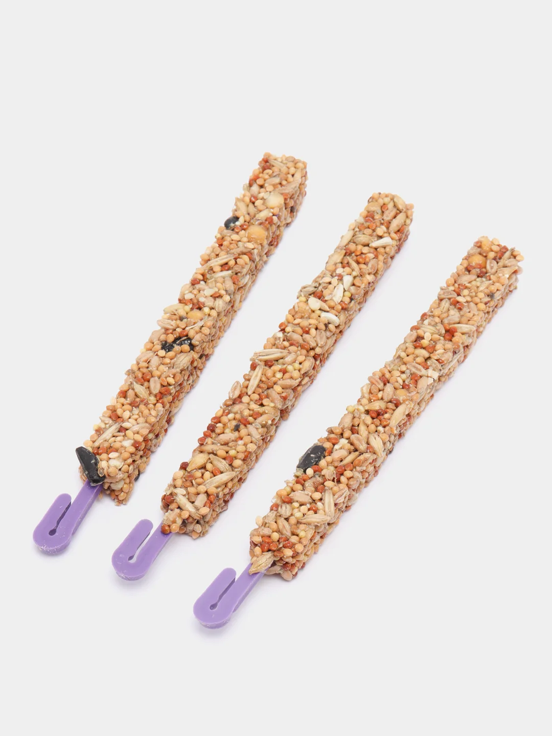 Лакомство для грызунов Nutriall, зерновые палочки с орехом, 2 упаковки, 6 штук