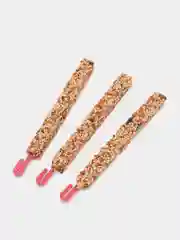 Лакомство Nutriall для грызунов, зерновые палочки с фруктами, 2 упаковки, 6 штук