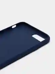 Темно-синий чехол iPhone 7/8 SE(2020), 7+/8+, XR, 11, 12 mini, 12/12 pro, 12 pro max, силиконовый