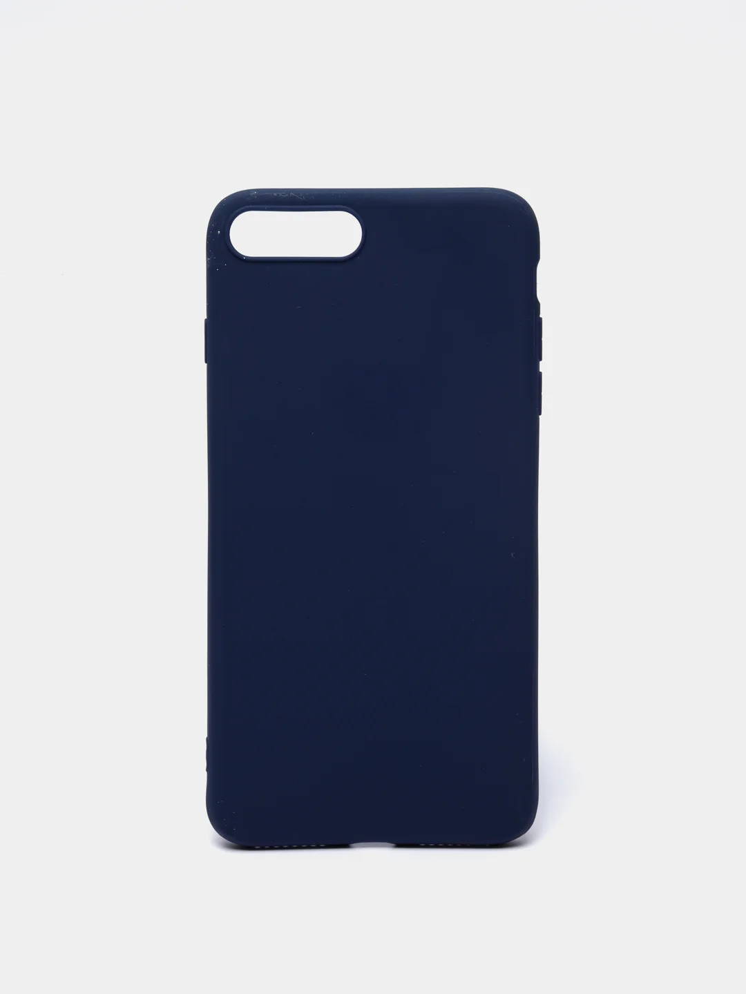 Темно-синий чехол iPhone 7/8 SE(2020), 7+/8+, XR, 11, 12 mini, 12/12 pro, 12 pro max, силиконовый