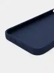 Темно-синий чехол iPhone 7/8 SE(2020), 7+/8+, XR, 11, 12 mini, 12/12 pro, 12 pro max, силиконовый