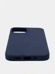 Темно-синий чехол iPhone 7/8 SE(2020), 7+/8+, XR, 11, 12 mini, 12/12 pro, 12 pro max, силиконовый