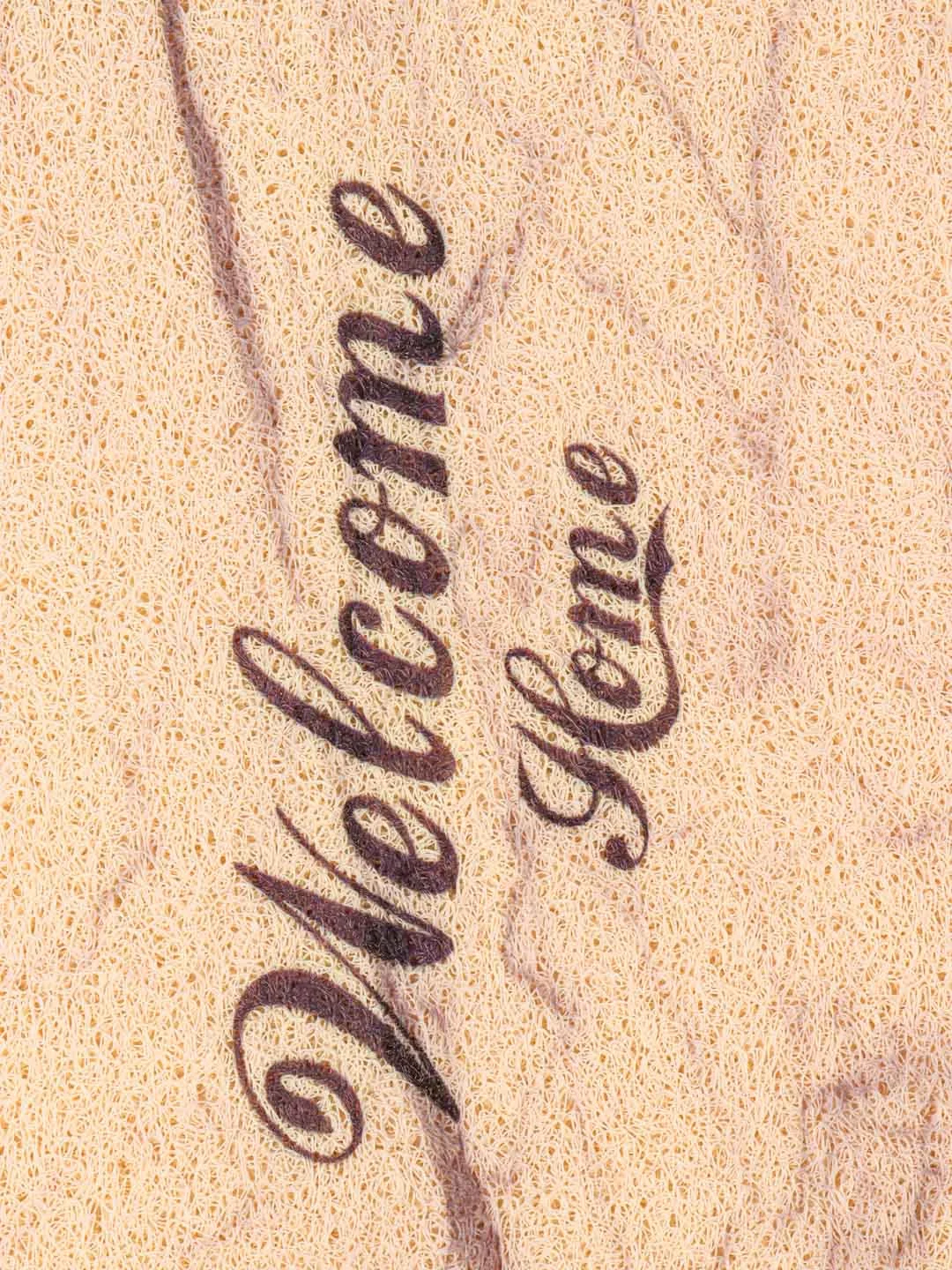Коврик придверный Доляна Welcome Home, 40 x 60 см, цвет мрамор