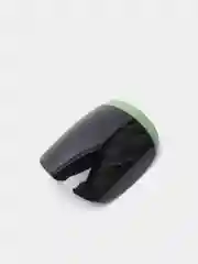 Черный накладные ногти с дизайном