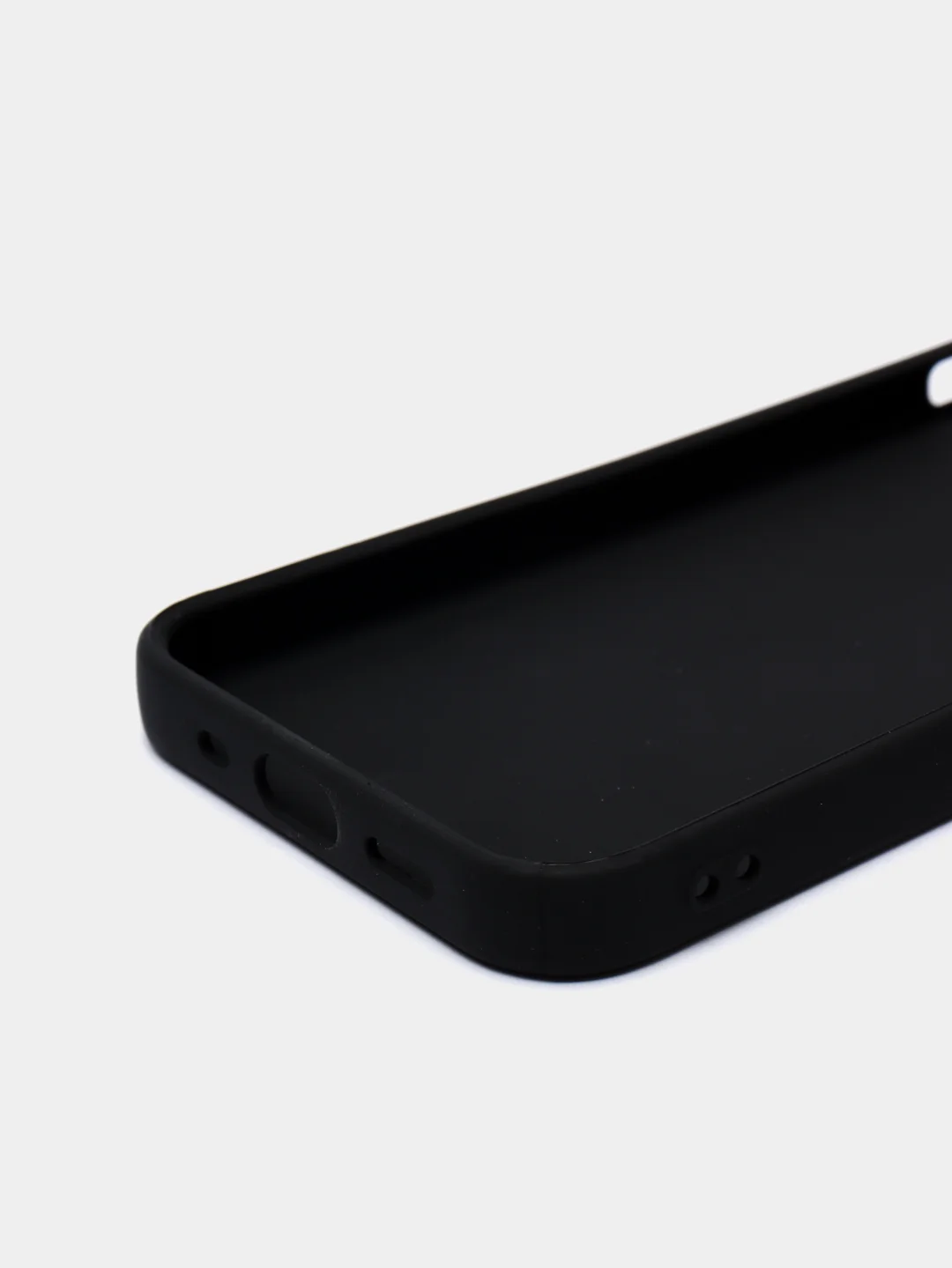Черный чехол iPhone 7/8 SE(2020), 7+/8+, XR, 11, 12 mini, 12/12 pro, 12 pro max, силиконовый