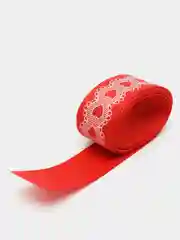 Красный лента репсовая, 25 мм, 2 м