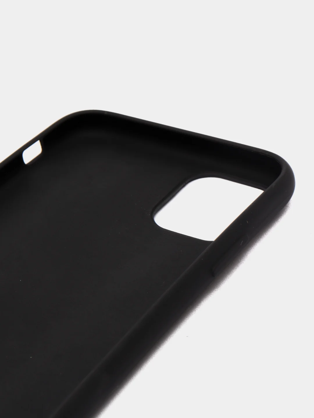 Черный чехол для iPhone 11, силиконовый, матовый, однотонный