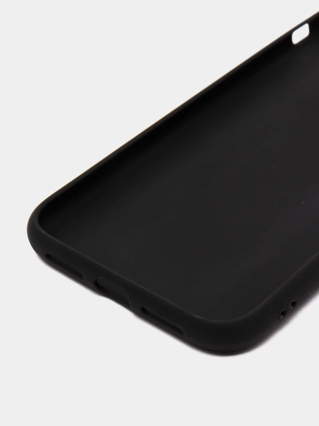 Черный чехол для iPhone 11, силиконовый, матовый, однотонный