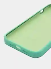 Мятный чехол силиконовый для iPhone 13, 13 Pro, 13 Pro Max, с закрытым низом