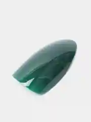 Зелёный хаки накладные ногти с дизайном