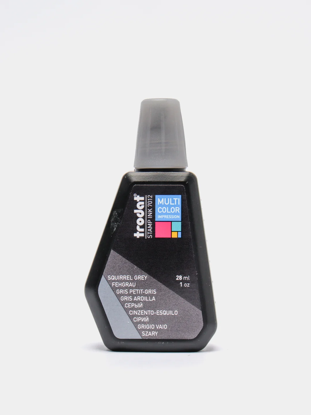 Серый штемпельная краска 7012 Multi color, Trodat, 28 мл