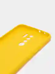 Желтый чехол Xiaomi Redmi 9 силиконовый