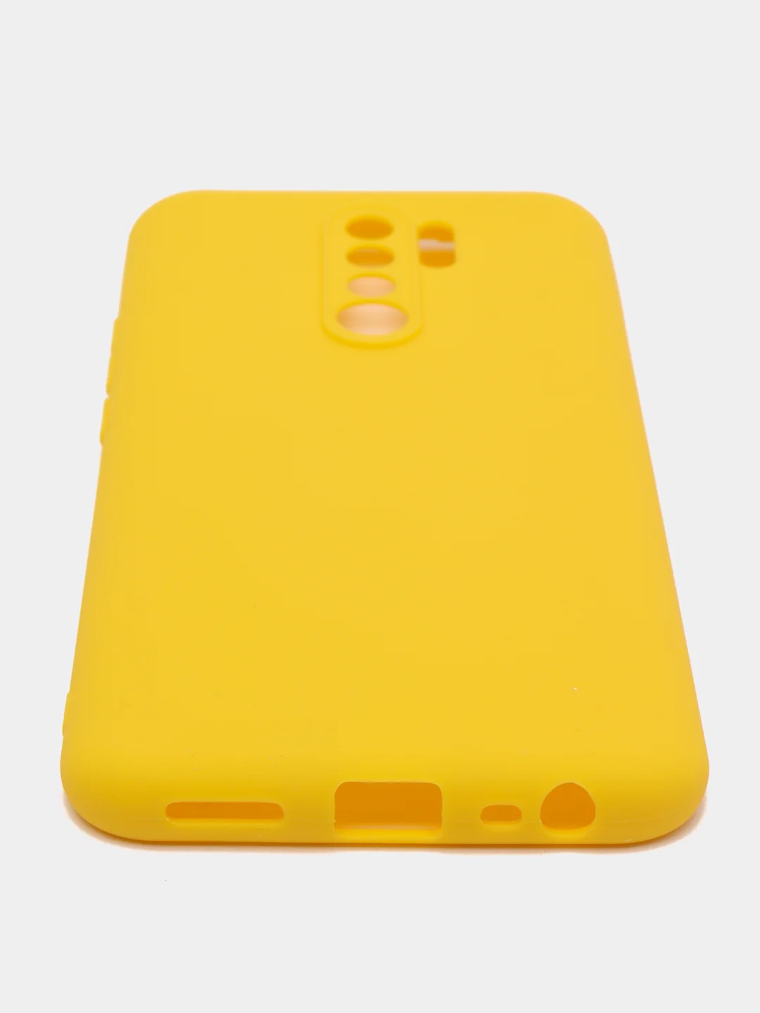 Желтый чехол Xiaomi Redmi 9 силиконовый