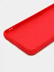 Красный чехол для Samsung A22 M32 Xiaomi Redmi 9T с подложкой из микрофибры и защитой для камеры