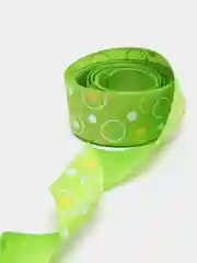 Зеленый лента репсовая, 25 мм, 2 м
