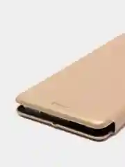 Золотой чехол-книжка Xiaomi Redmi Note 10 / Redmi Note 10S / Poco M5s, Сяоми Редми Нот 10, 10С