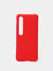 Красный силиконовый матовый чехол для Xiaomi Mi 10/8/9/8A/Note 8/Note 8T/Note 8 Pro/Note 9