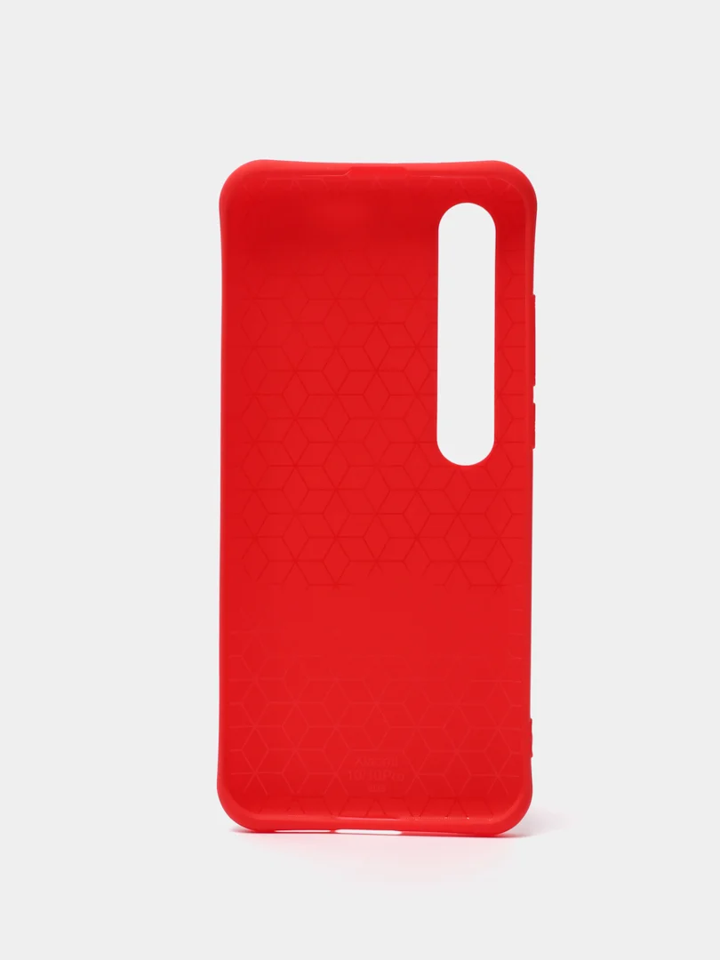 Красный силиконовый матовый чехол для Xiaomi Mi 10/8/9/8A/Note 8/Note 8T/Note 8 Pro/Note 9