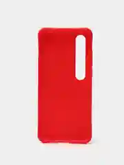 Красный силиконовый матовый чехол для Xiaomi Mi 10/8/9/8A/Note 8/Note 8T/Note 8 Pro/Note 9