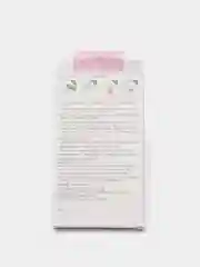 Красный накладные ногти с дизайном