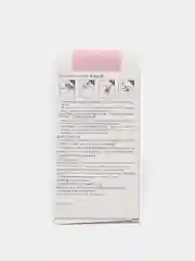 Розовый накладные ногти с дизайном
