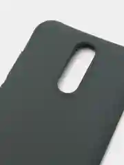 Тёмно-зелёный силиконовый матовый чехол для Xiaomi Mi 10/8/9/8A/Note 8/Note 8T/Note 8 Pro/Note 9