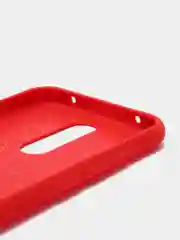 Красный силиконовый матовый чехол для Xiaomi Mi 10/8/9/8A/Note 8/Note 8T/Note 8 Pro/Note 9