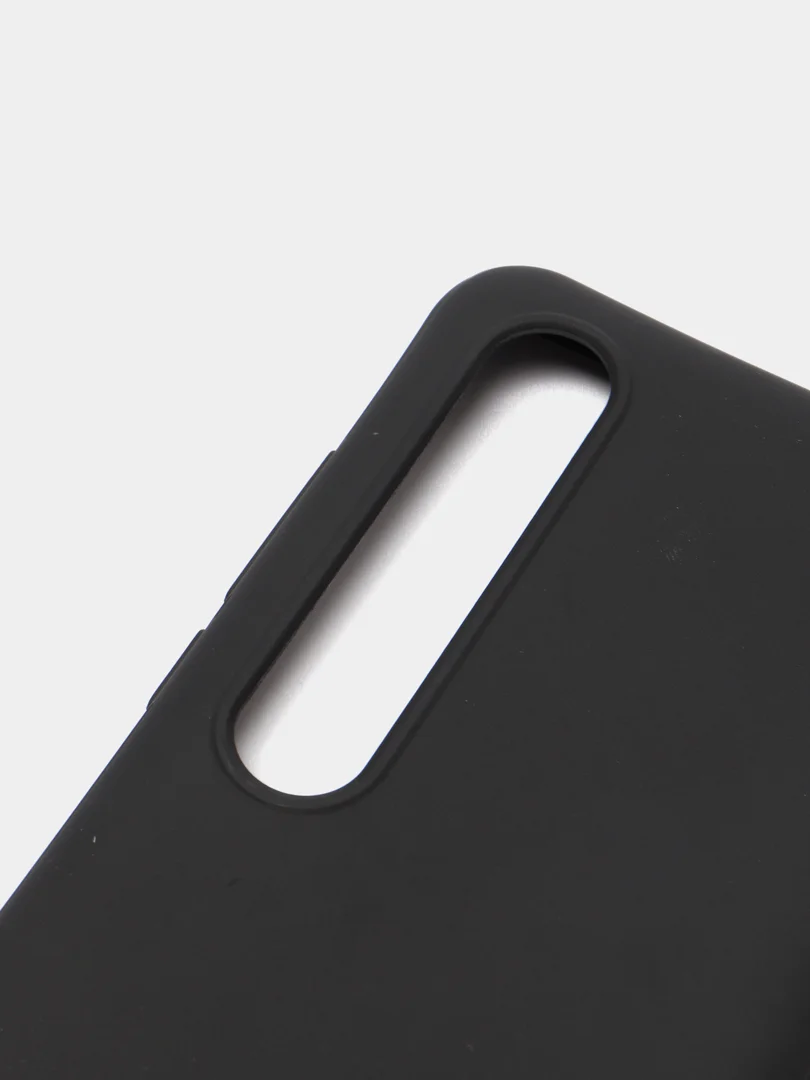 Черный силиконовый матовый чехол для Xiaomi Mi 10/8/9/8A/Note 8/Note 8T/Note 8 Pro/Note 9