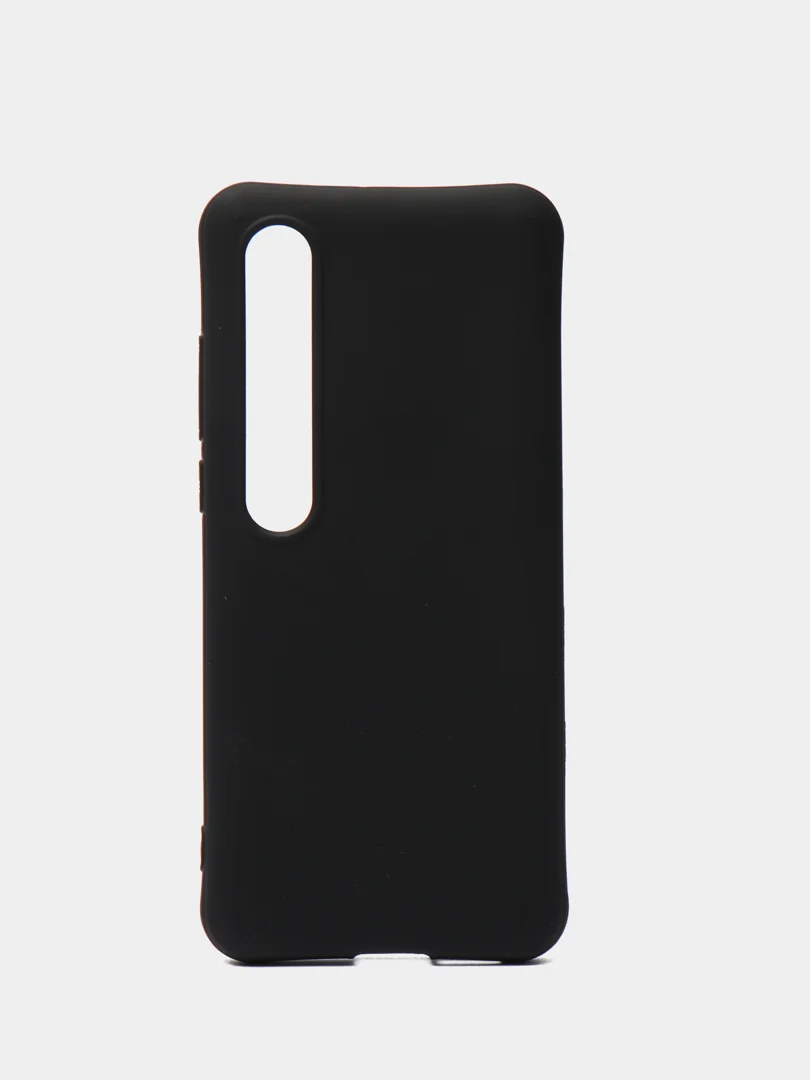 Черный силиконовый матовый чехол для Xiaomi Mi 10/8/9/8A/Note 8/Note 8T/Note 8 Pro/Note 9
